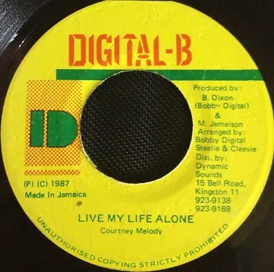 Courtney Melody - Live My Life Alone (7 ) • £15.49