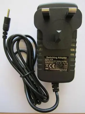 MID 6  F518 Android Tablet 2.5mm DC Plug 9V AC-DC Switching Adapter Charger New • £11.90