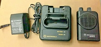 Motorola Minitor 4 Minitor IV Pager #A03KUS7238BC 1 Frequency Charger VHF • $89
