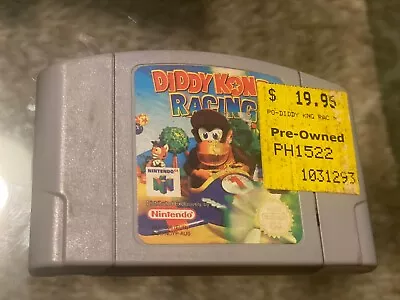 Diddy Kong Racing (nintendo 64 N64 Game) Cartridge Only • $25