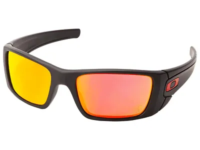 Oakley Fuel Cell Scuderia Ferrari Sunglasses OO9096-A8 Matte Black/Ruby Iridium • $169.99