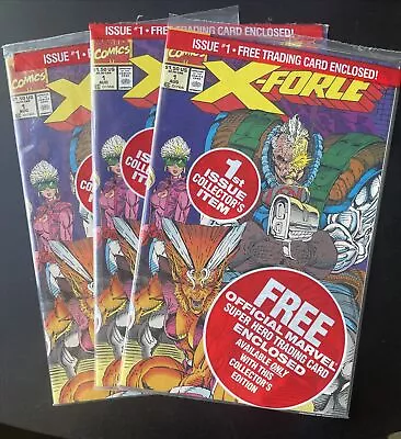 X-Force #1 Negative UPC Lot! Shatterstar! X-Force! Sunspot & Gideon! Sealed! • $5.99