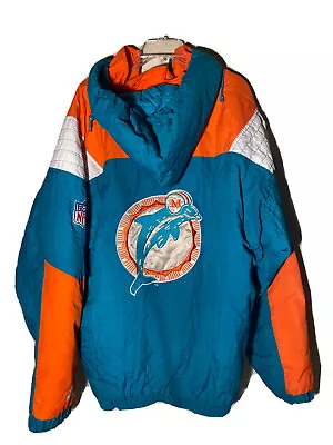 Miami Dolphins Vintage NFL Starter Jacket XL 90’s • $75