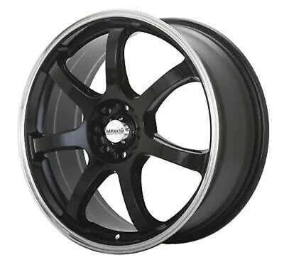 1 New 15x6.5 Maxxim Knight Black Wheel/Rim 4x100 4-100 15-6.5 • $122.72