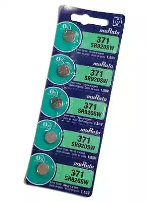 Sony / Murata Sr920sw Silver Oxide 1.55v Watch Batteries 0% Mercury • $2.99