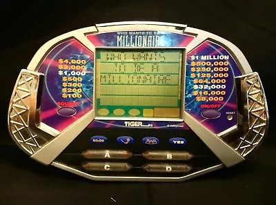 £14.35 • Buy Who Wants To Be A Millionaire Electronic Game Handheld 2000 Tiger