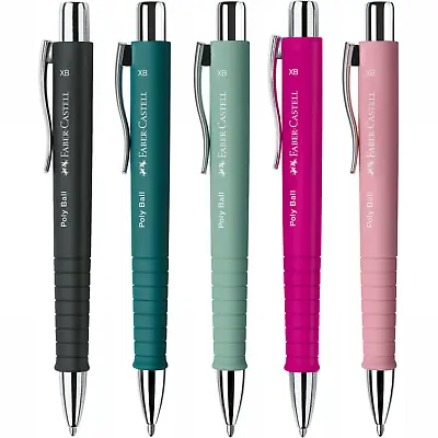 Faber-Castell Poly Ball XB Ballpoint Pens Extra Broad Tip All Colours • £6.29