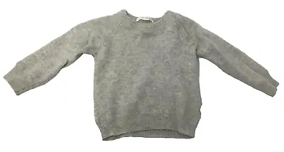 Marie Chantal 100% CASHMERE GREY SWEATER PULLOVER SZ 18M INFANT/BABY 18 MONTHS • $43.85