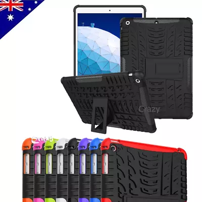 Kids Heavy Duty Shockproof Case Cover For Apple IPad 5th 6th Mini 3 Air 1 2 10.5 • $7.25