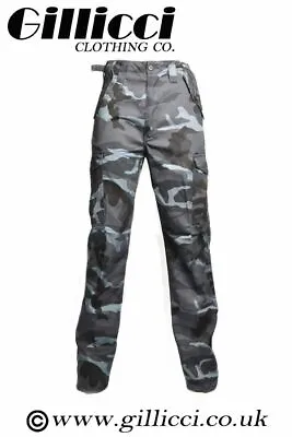 £20.98 • Buy Mens Casual Workwear Camouflage Camo Woodland Outdoor Army Combat Trousers Pants
