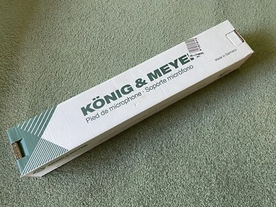 £22 • Buy Konig & Meyer 25935 Small Microphone Stand With Boom Ideal For Guitar Amps