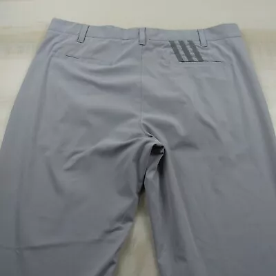 Adidas Pants Mens 36x34* Gray Golf Lightweight Performance Outdoor Tech • $29.99