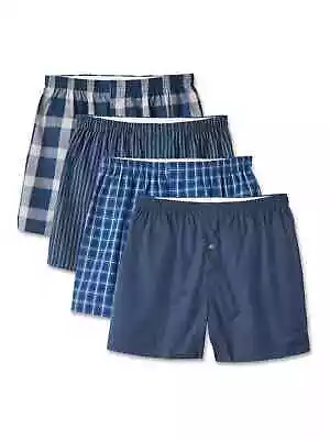 Hanes Mens Woven Boxer Shorts New XL • $14.99