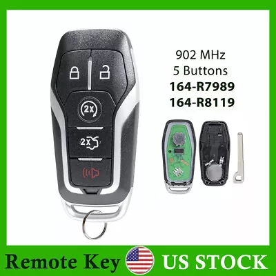 For 2016 2017 Ford Edge Explorer Mustang Keyless Smart Remote Key Fob ID49 Chip • $24.39