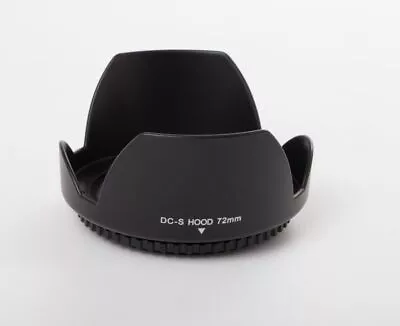 Lens Hood Universal 72mm Black For Olympus 9-18 Mm 4-5.6 ED (EZ-0918) • £13.20