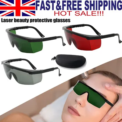 New Laser Safety Glasses Eye Protection For IPL E-light Hair Removal Goggles UK • £6.13