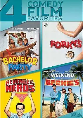 $6.10 • Buy Bachelor Party/Porkys/Revenge Of The Nerds/Weekend At Bernies (DVD, 2014, 4-Disc