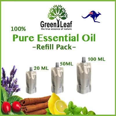 $10 • Buy Essential Oils 100% PURE-Natural Carrier Oils Aromatherapy Aroma Oil Refill-Pack