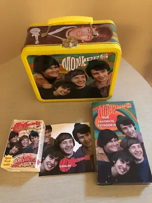 VINTAGE 1997 Rhino MONKEES LUNCHBOX-all Original With VHS Video Tape And Puzzle  • $129.99