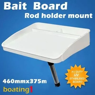 Bait Board Rod Holder Mount---Boat/Fishing/Cutting • $40