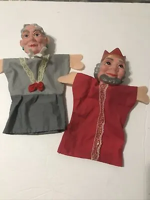 $48 • Buy Vintage Mr Rogers Hand Puppets-King Friday And Grandma