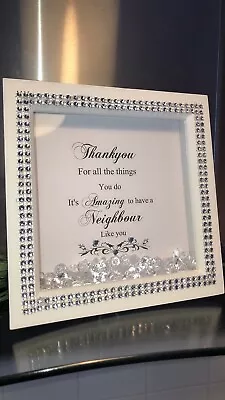 Personalised Keepsake 3d Box Frame Neighbour • £12.99