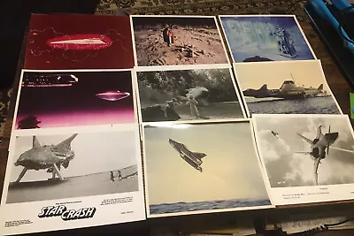 Lot Of 9 Orig Sci Fi Movie Stills UFO Firefox Dark Star Crash Stardust WB Space • $24.99