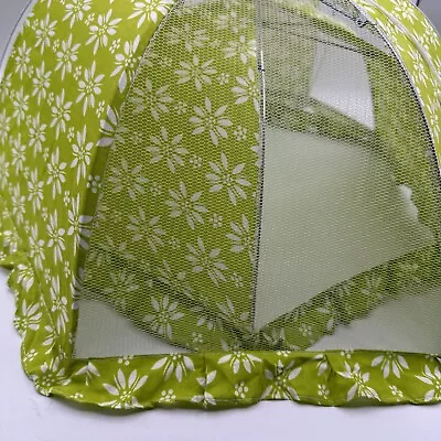 2 Pack Mesh Pop Up Outdoor Food Cover Tent Reusable Camping Picnic Screen Net • $9.95