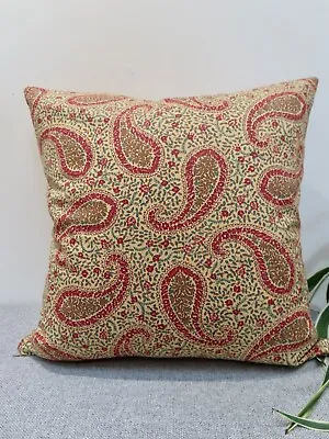 LAURA ASHLEY -Vintage- 20” RARE - Rich Colours Cushion Cover Double-sided Zip • £15.99