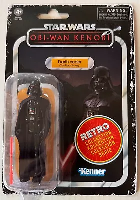 STAR WARS Retro Collection Darth Vader The Dark Time 3.75  OBI-Wan Kenobi Figure • $11.99