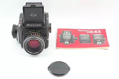 [N MINT] Mamiya M645 Waist Level Finder Film Camera Sekor C 80mm F2.8 From JAPAN • $449.90