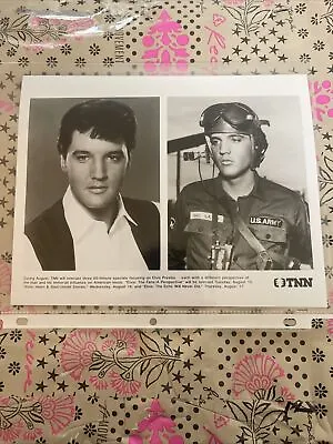 Amazing Young Elvis Presley Press Promo 8x10 Photo TNN Press Release • $12.99