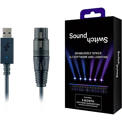 £49.99 • Buy SoundSwitch DMX Micro Interface - Syncs Music & Lighting Serato Compatiable