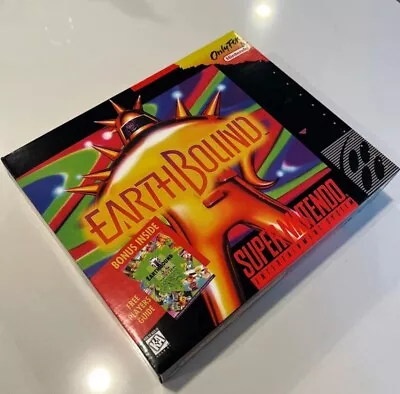 Earthbound Super Nintendo Big Box W/Players Guide SNES - NEW (READ DESCRIPTION) • $299