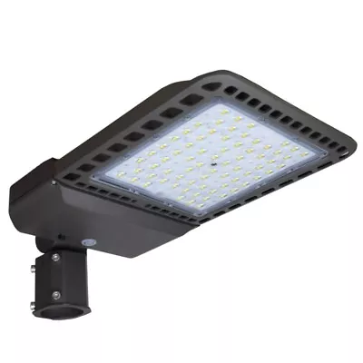 LED Parking Lot Lights Shoebox Pole Light 42000 Lumen SF Mounting (300-Watt) • $142.99