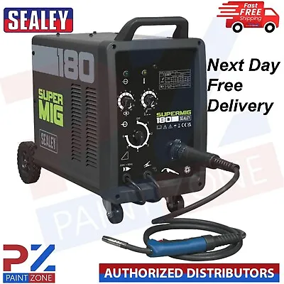 Sealey SUPERMIG180 Professional MIG Welder 180Amp 230V Euro Torch • £464.99