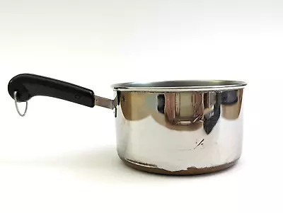 Vintage Revere Ware Copper Clad Bottom 1 Cup Measuring Butter Warmer Pan • $18.50