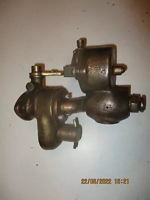 Antique  Vintage  Kelvin Poppet Valve Marine Engine  Brass  Carburetor Carby  • $475