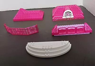 Barbie Mega Bloks Build N Style Luxury Mansion Replacement Roofs & Balcony 80229 • $17