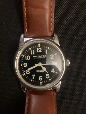 *Rare Vintage Hamilton King Khaki Automatic 8753 Men’s Military Field Watch • $590