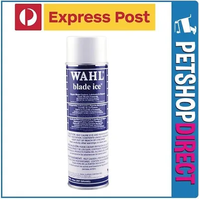 Wahl BLADE ICE Pet Clipper Blade Coolant Lubricant & Cleaner 397g EXPRESS POST • $34.95