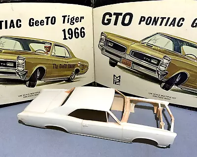 Mpc 1966 Pontiac  Gto  Annual Kit#11-200 Amt 1/25 Used Car Body Assembly Only!!! • $30