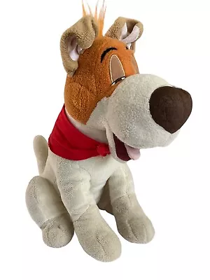 Disney Oliver And Company Dodger Store Exclusive Red Bandana Plush Doll 13” 1998 • $10.50