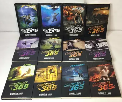 Lot Of 12 Conspiracy 365 / Conspiracy 365 Black Ops Books By Gabrielle Lord • $34.99
