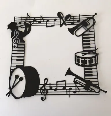 4 Die Cut Music Frames  • £2.80