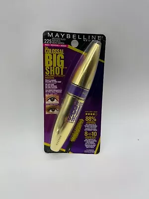 Maybelline The Colossal Big Shot Volum'Express Mascara 225 BROWNISH BLACK • $6.88