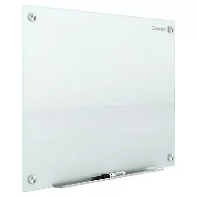 Quartet Infinity Glass Magnetic Dry-Erase Board 48 X 36 4 X 3 White Surface - • $199.99
