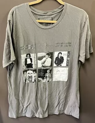 Michael Jackson Shirt Album Covers Thriller Bad XL • $12.95