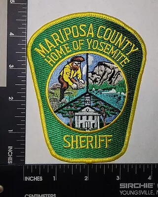 Vintage Mariposa County Sheriff's Department (CA) Vintage Shoulder Patch • $5