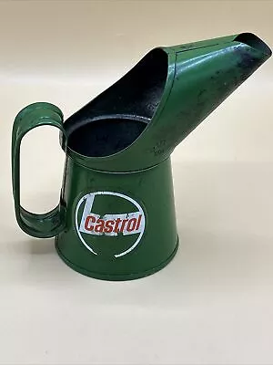 Original Castrol Oil Jug Pourer Vintage Rare Half Pint • £20